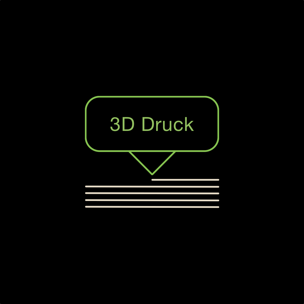 3D Druck – Icon