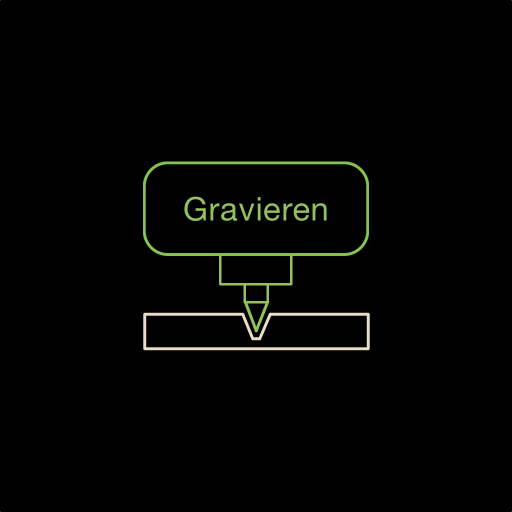 Gravieren – Icon